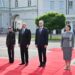 Azərbaycan Prezidenti İlham Əliyevin Vilnüsdə rəsmi qarşılanma mərasimi olub