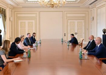 Prezident İlham Əliyev ATƏT Parlament Assambleyasının sədrini qəbul edib