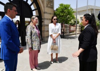 Azərbaycanın və İsrailin birinci xanımları Qala Arxeoloji-Etnoqrafik Muzey Kompleksində olublar