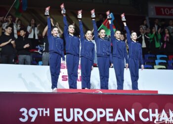 Azərbaycanın gənc gimnastları daha bir medal əldə ediblər