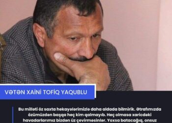 “Dövlətini və xalqını sevən vətənpərvər” xainlər – Fuad  Heydər yazır