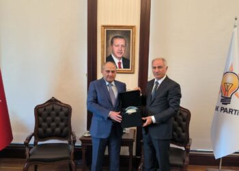 YAP Sədrinin müavini ilə AK Parti Sədrinin birinci müavini arasında görüş keçirilib