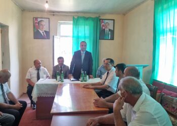 Beyləqan seçiciləri “Yeni dövrə Yeni Azərbaycanla!” deyir