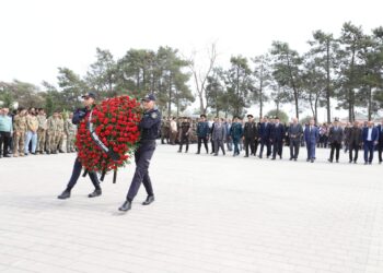 Neftçalada 27 sentyabr Anım Günü qeyd olunub – Fotolar