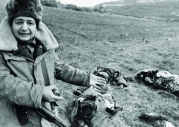 İşğal nəticəsində Xocalı şəhəri xarabalığa çevrilmişdir