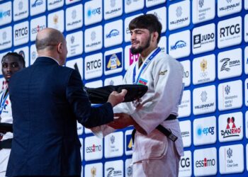 Deputat Asif Əsgərov Avropada cüdoçularımızın mükafatlandırma mərasimində iştirak edib