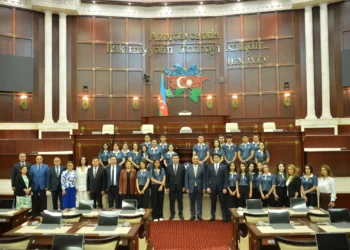 AHİK könüllüləri Milli Məclisdə olublar