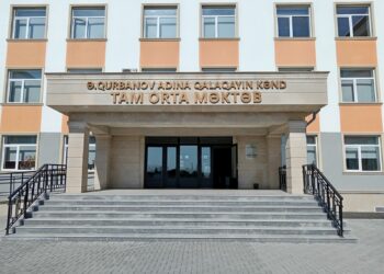 Təhsil infrastrukturu yenilənir: Qalaqayın kənd məktəbi