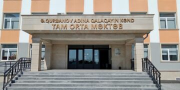 Təhsil infrastrukturu yenilənir: Qalaqayın kənd məktəbi