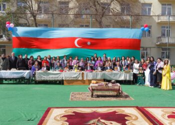 Gəncədə peşə məktəbində Novruz bayramı qeyd olunub