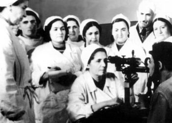 Zərifə Əliyevanın traxoma infeksion xəstəliyinə qarşı mübarizəsi