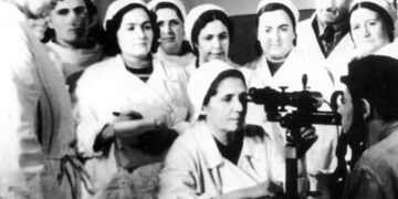 Zərifə Əliyevanın traxoma infeksion xəstəliyinə qarşı mübarizəsi