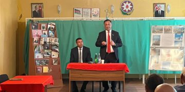 Elman Nəsirov Cəlilabadın Təzəkənd köndində seçicilərlə görüşüb