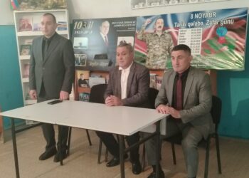 Beyləqanın Eyvazalılar kəndində YAP-ın VIII Qurultayına həsr olunmuş tədbir keçirilib